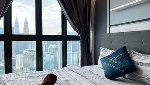 Suite Deluks, 1 kamar tidur, Bebas Asap Rokok, pemandangan kota