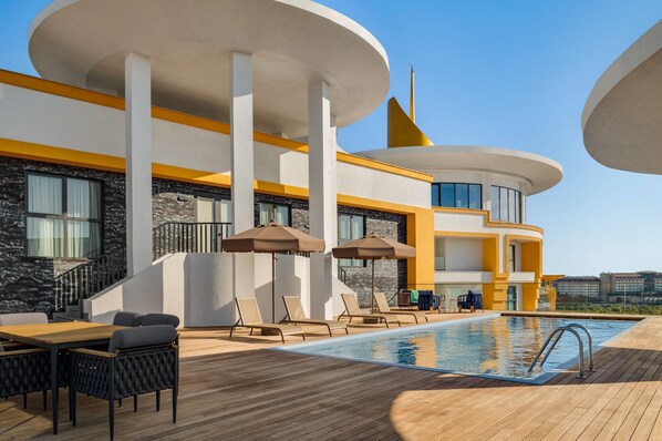 Suite, 1 cama King size, para no fumadores | Ropa de cama de alta calidad y minibar 