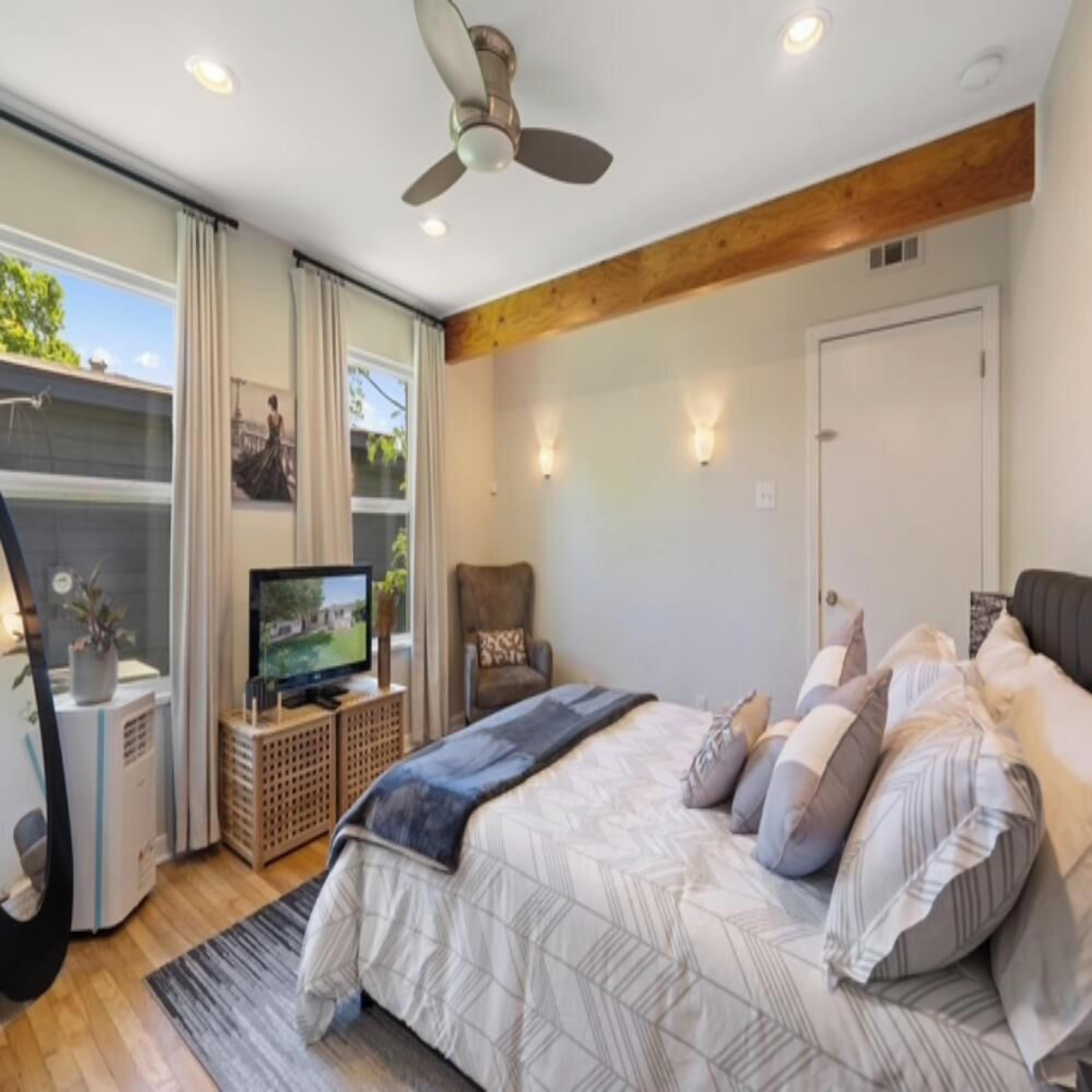 3 bedrooms, iron/ironing board, free WiFi