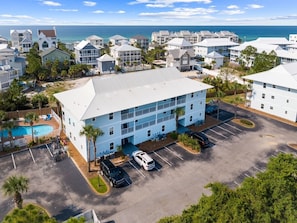 Exterior - 30A Beachside - Steps to Beach! Centrally located, Pools and Tennis! (Santa Rosa Beach)