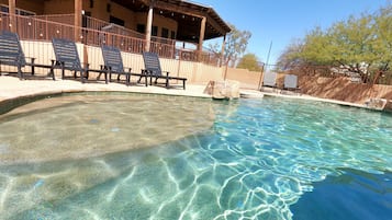 Außenpool, beheizter Pool