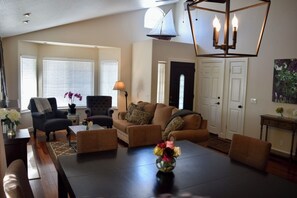 Smart-tv en een open haard