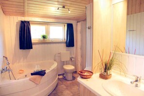 House | Bathroom - Ferienhaus im Skandinavischen Stil (Rechlin)