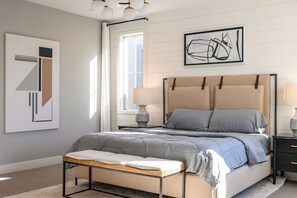 4 soverom, strykejern/-brett, wi-fi og sengetøy