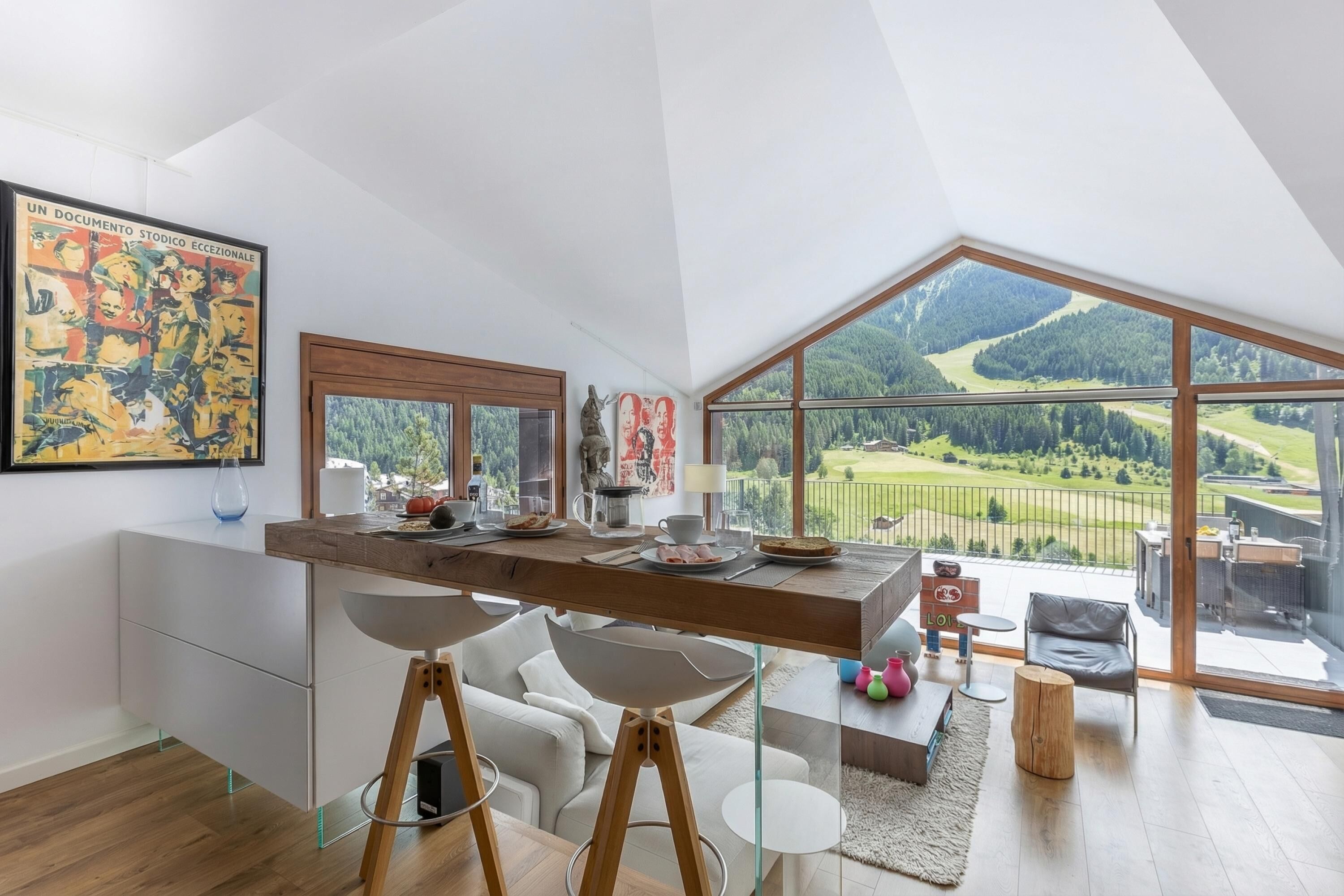Casa família, vários quartos, ao lado da montanha (Luxury Home in El Tarter, Andorra) | Parte interna
