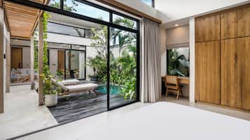 Deluxe Villa, 1 King Bed, Private Pool, Pool View | View from room