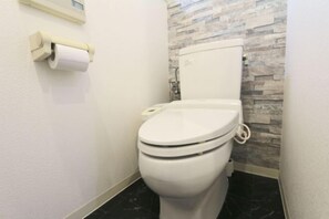 Free toiletries, hair dryer, slippers