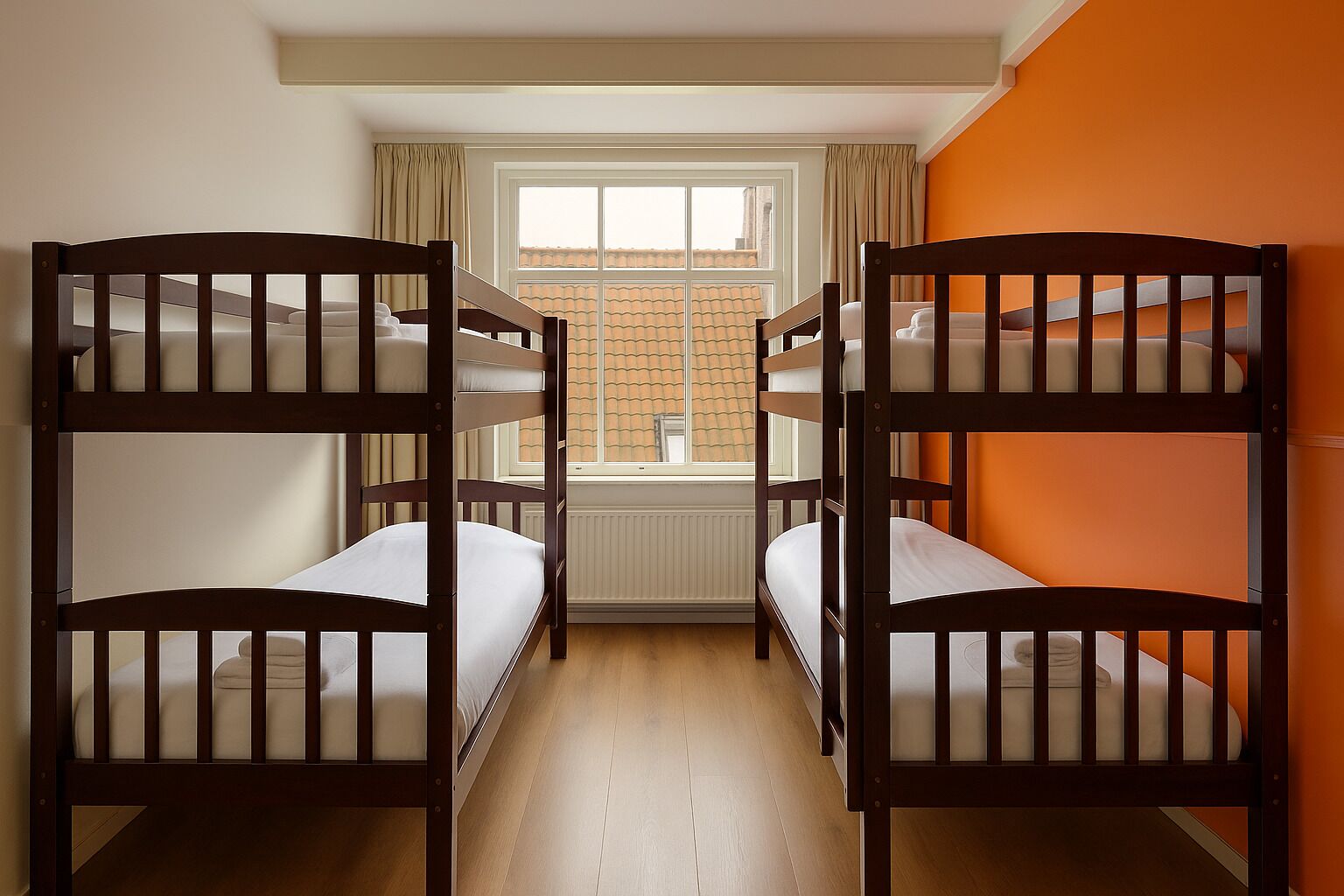 Junior-Vierbettzimmer | Individuell dekoriert, kostenloses WLAN, Bettwäsche