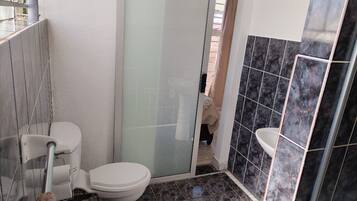 Towels, soap, toilet paper