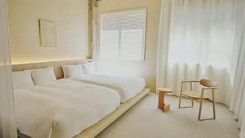 Grand Twin Room | Premium bedding, down comforters, in-room safe, desk