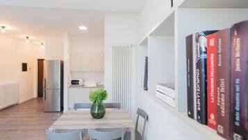 Apartment (Central & Green Apartment) | Private kitchen | Fridge, oven, espresso maker, electric kettle