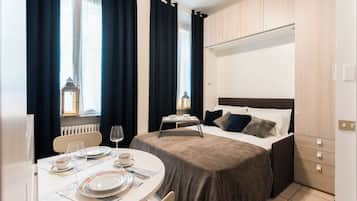 Appartamento (Love & Smile Apartment) | 1 camera, ferro/asse da stiro, culle/letti per bambini (a pagamento)