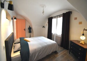 1 Schlafzimmer, Bügeleisen/Bügelbrett, kostenloses WLAN, Bettwäsche