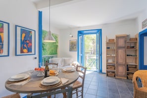 Apartment (2 Bedrooms) | Living area | 32-inch flat-screen TV with satellite channels