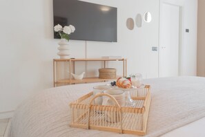 Lejlighed (1 Bedroom) | 1 soveværelse, arbejdsområde til bærbare computere