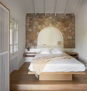 Villa Deluxe, vistas al mar | Cortinas opacas y sistema de insonorización