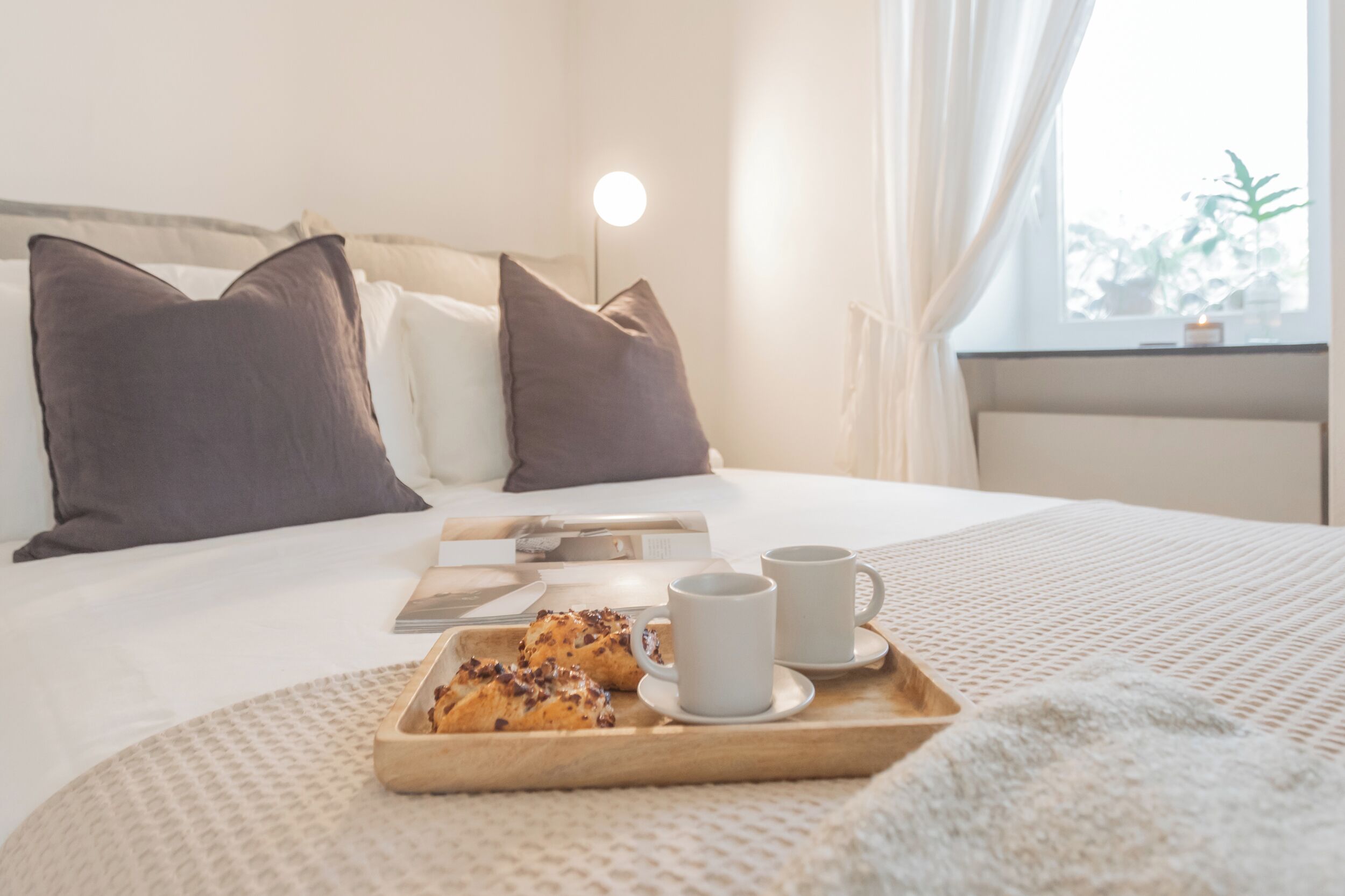 Appartement (1 Bedroom) | 1 slaapkamer, een strijkplank/strijkijzer, beddengoed