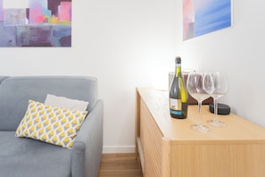 Apartment (1 Bedroom) | Living area