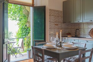 Apartment, 1 Bedroom (1 Bedroom) | Private kitchenette | Oven, espresso maker, electric kettle, highchair - Simon's Apartment With Amazing View by Rent all Como (Blevio)