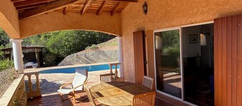 VILLA WITH POOL, TERRACES AND PANORAMIC SEA VIEW