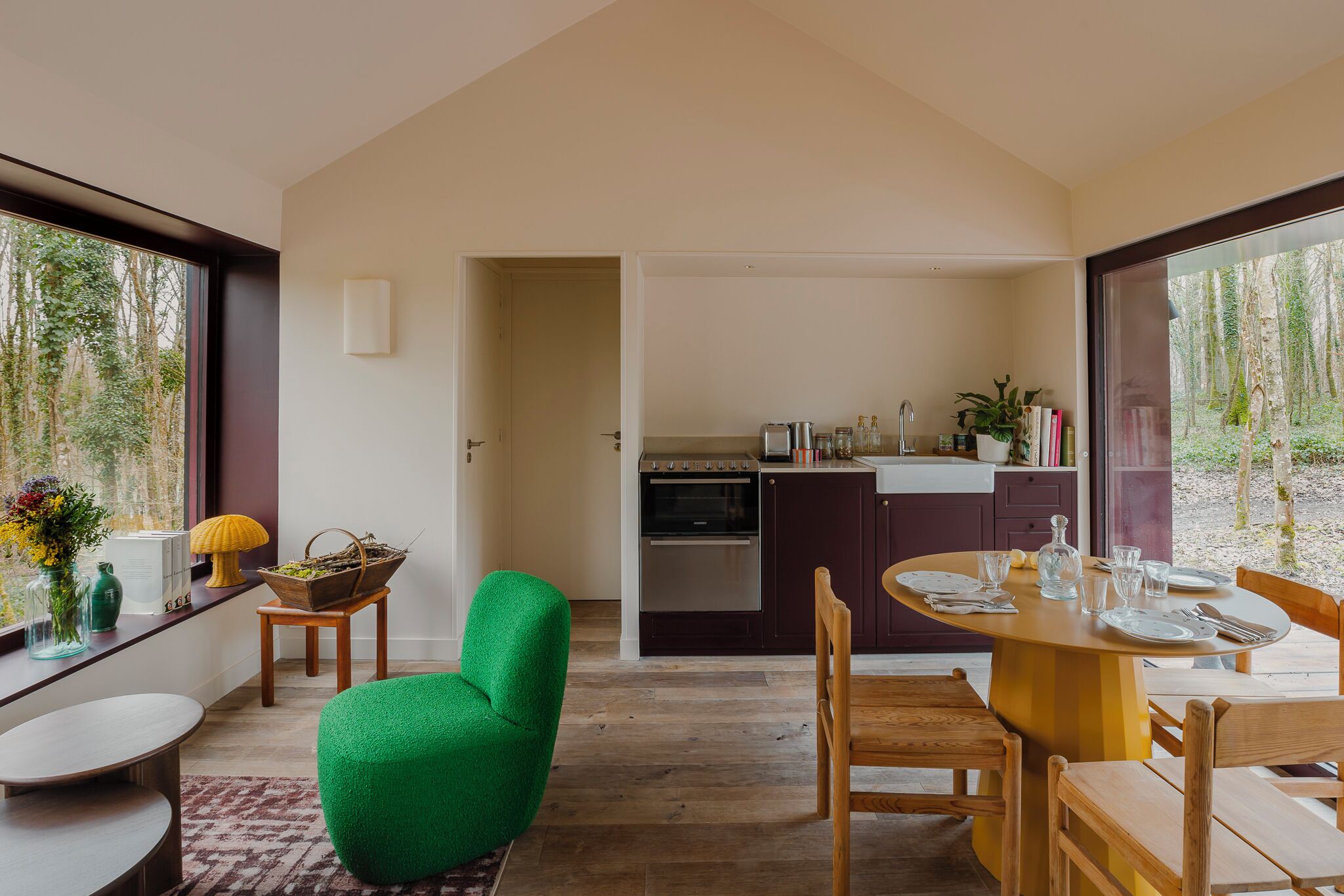 Familie villa | Woonruimte | Een kantoor