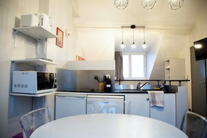 Loft Confort, vistas al puerto | Cocina privada