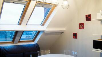 Comfort-Loft, Hafenblick | Wohnbereich