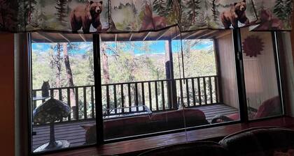 Lake Roberts Cabin in the Pines