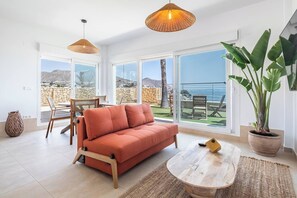 Living area - Ágata Seaview Apartment with Terrace (El Campello)