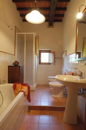 Appartement, patio | Salle de bain