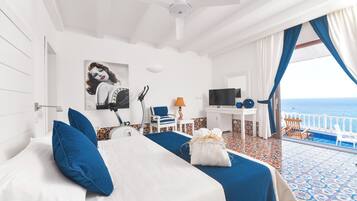 Phòng Junior, quang cảnh biển | Bộ đồ giường cao cấp, minibar, két bảo mật tại phòng