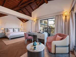 Attic Room | Minibar, in-room safe, desk, laptop workspace - Amaraya Resort, Araiya Anthology (Kosiyakutoli)