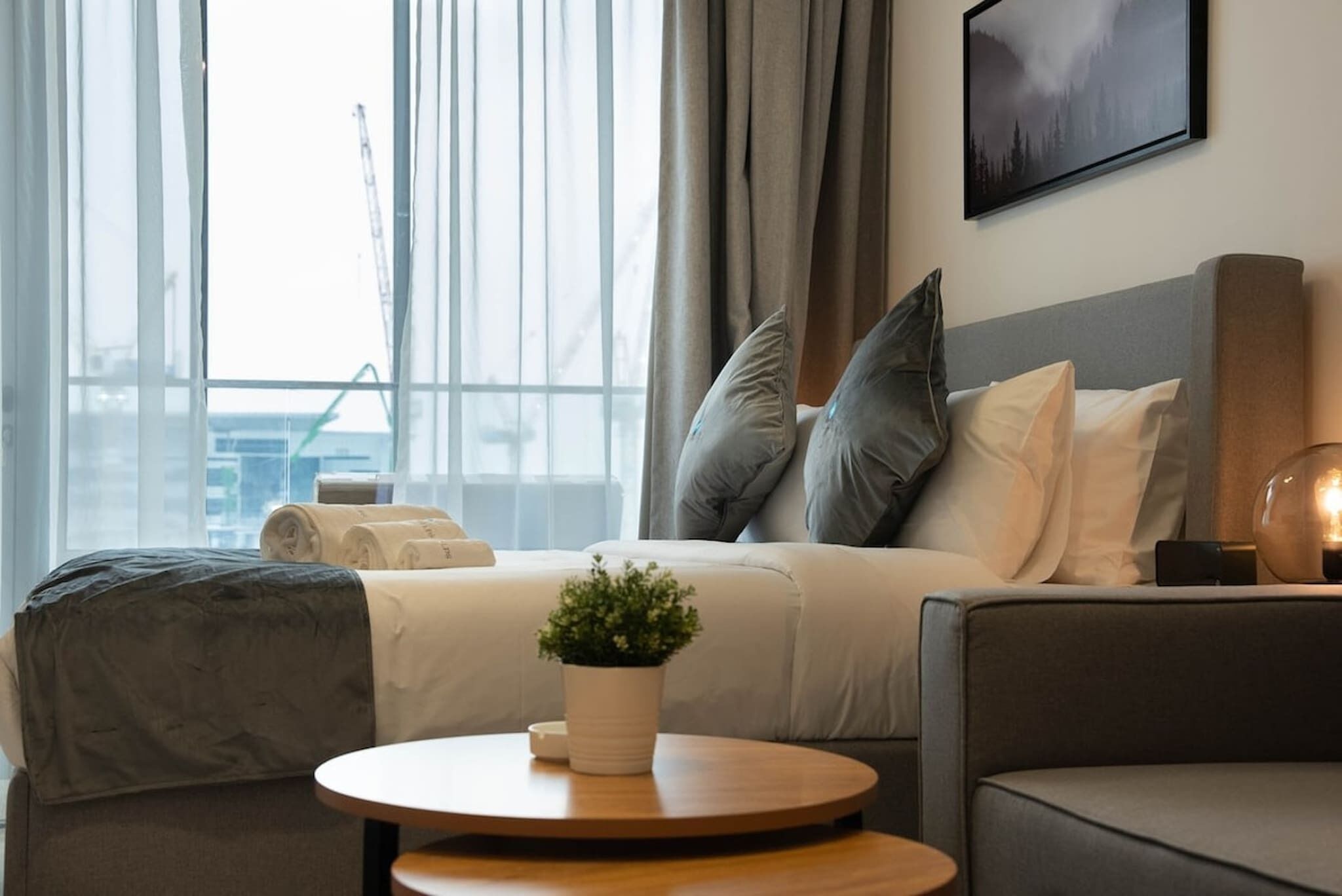 1 soverom, safe på rommet, strykejern/-brett og wi-fi (inkludert)