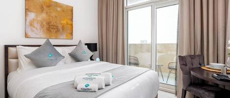 1 bedroom, in-room safe, iron/ironing board, free WiFi