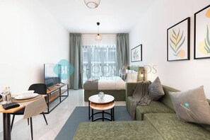 1 bedroom, iron/ironing board, bed sheets