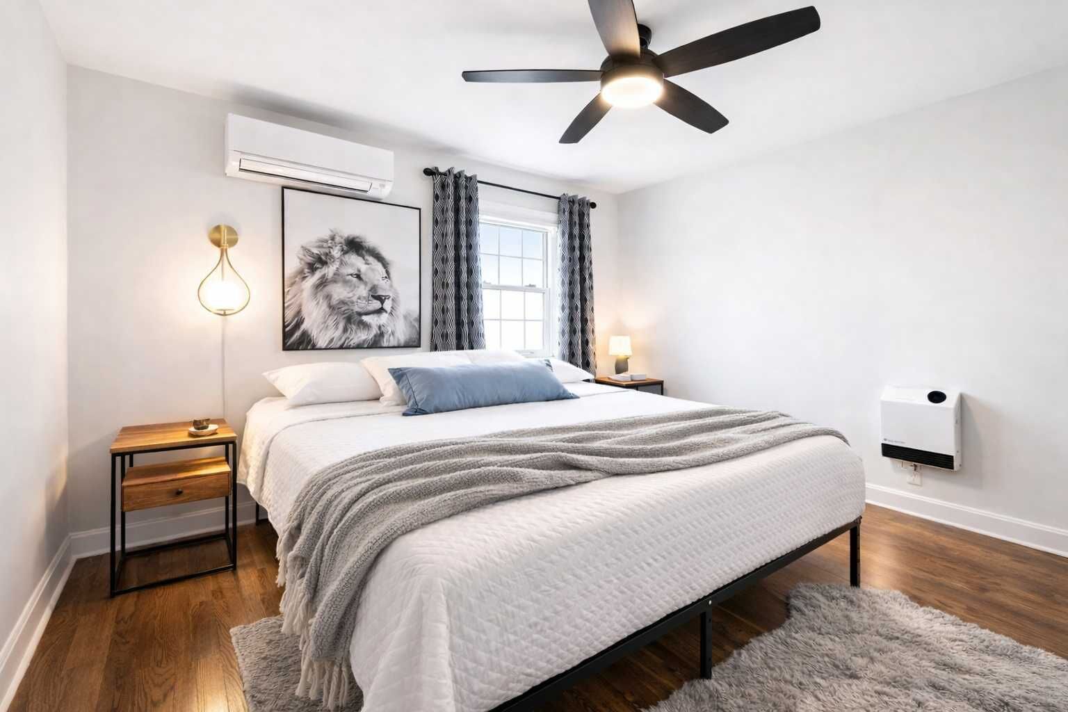 1 soveværelse, strygejern/strygebræt, Wi-Fi, sengetøj