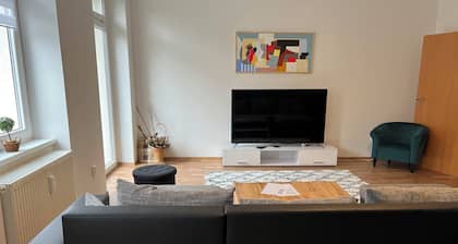 Apartments Badallee 4, Bad Schandau, apartment no. 3, 80 m2 with balcony
