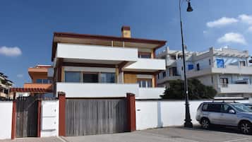 Voorkant van accommodatie