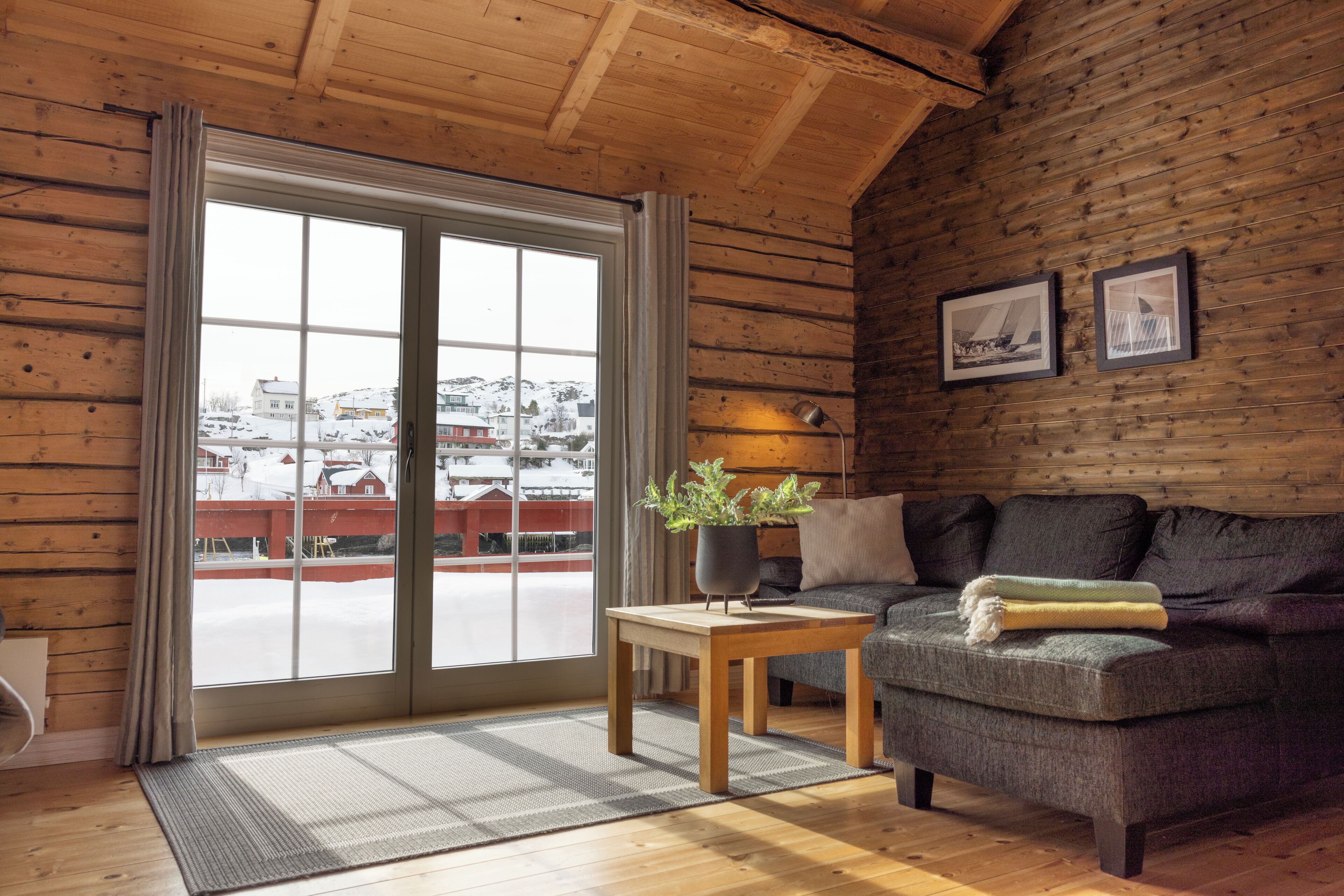 Hytte – superior, 3 soverom, havneutsikt, ved havkanten | Oppholdsområde