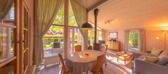 Ferienhaus mit Sauna im Ferienpark Mirow