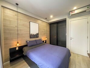 Business Apartment | Premium bedding, iron/ironing board, free WiFi, bed sheets - Masteri Thao Dien Apartment  (Ho Chi Minh City)