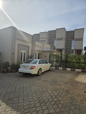 Fassade der Unterkunft