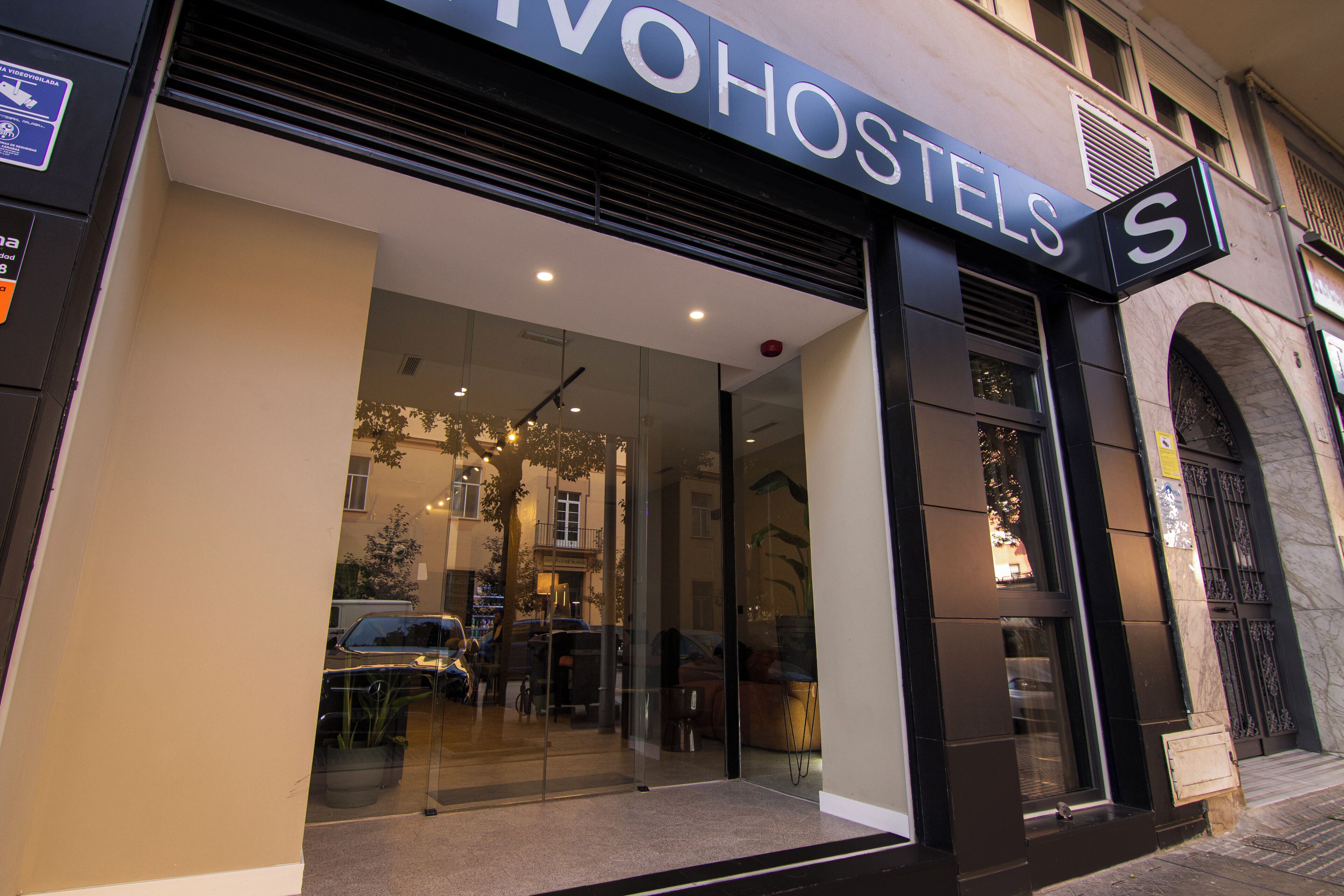 Voorkant van accommodatie