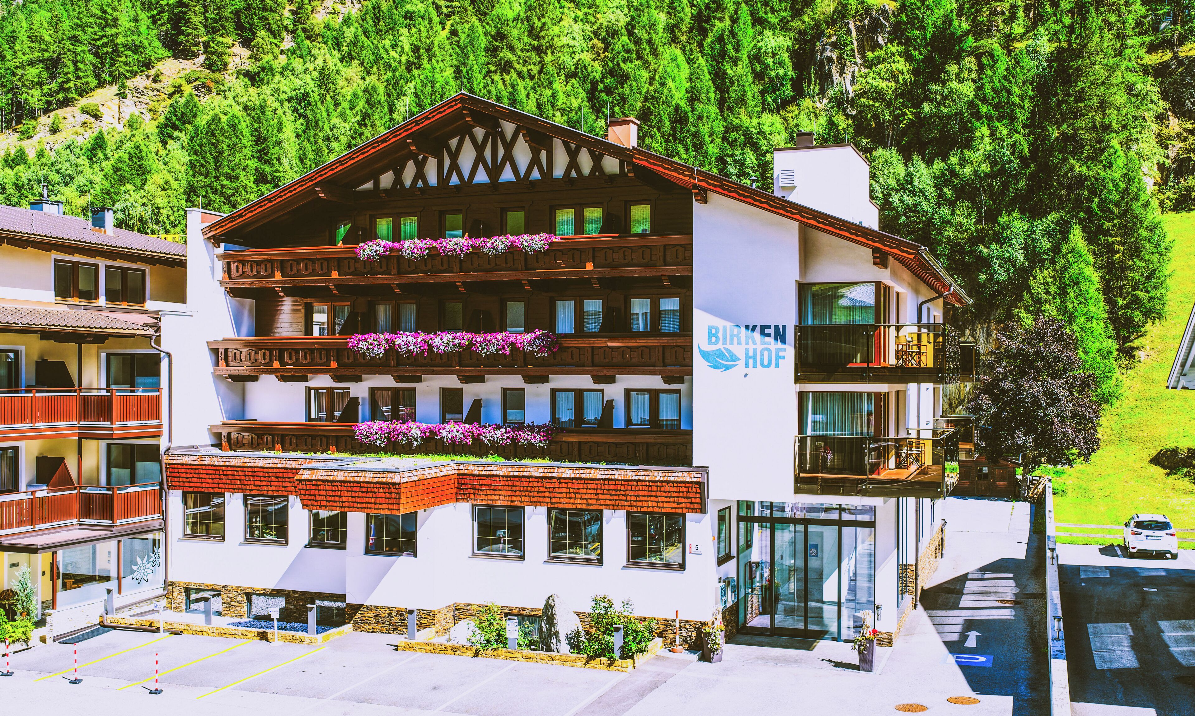 Fassade der Unterkunft