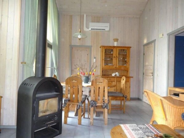 Living room - Ferienhaus mit Sauna im Ferienpark Mirow (Mirow)