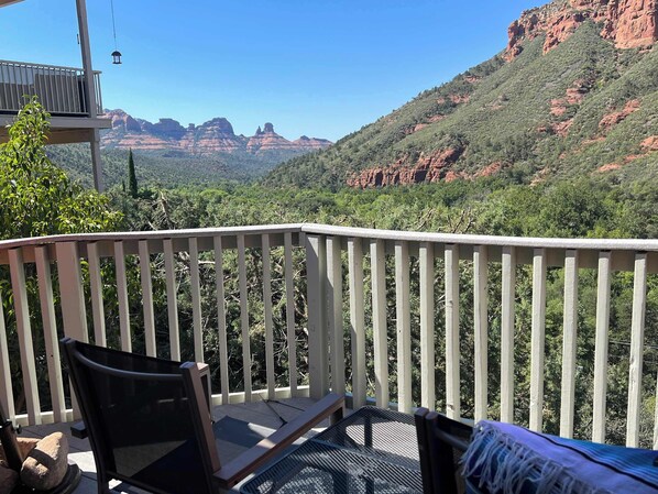 Maison, plusieurs lits, balcon, vue montagne (Oak Creek Viewpoint) | Enceinte de lâhĂ©bergement