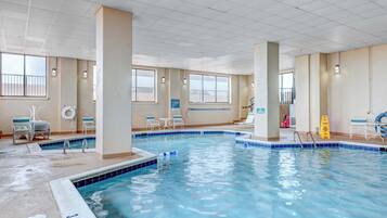 Indoor pool, a heated pool