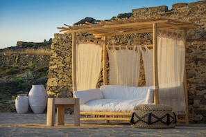 Traditional Villa, Private Pool, Sea View | Terrace/patio - Makarias Traditional Luxury Villas (Folegandros)