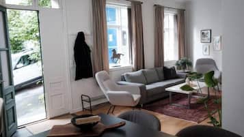 Appartement, 3 chambres, accessible aux personnes à mobilité réduite | Salle de séjour
