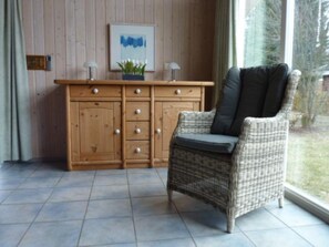 Living room - Ferienhaus mit Sauna im Ferienpark Mirow (Mirow)